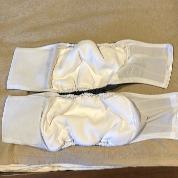 NWT wegreeco Washable Male Dog Belly Band Pack of 2 in Gray and Black - Picture 2 of 7